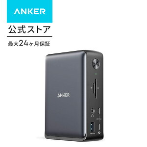 �y8/1���� �ő�10%OFF�N�[�|����P10�{�zAnker PowerExpand 13-in-1 USB-C Dock �h�b�L���O�X�e�[�V���� 85W�o�� 4K�Ή� HDMI�|�[�g 1Gbps �C�[�T�l�b�g�|�[�g 3.5mm �I�[�f�B�I�W���b�N USB-A�|�[�g USB-C�|�[�g micro