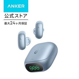 Anker Soundcore Liberty 5 Pro�iBluetooth 6.1�j�y���S���C�����X�C���z��/�E���g���m�C�Y�L�����Z�����O 4.0/3D�I�[�f�B�I/Dolby Atmos�ɍœK��/�f�B�X�v���C����/���C�����X�[�d/�}���`�|�C���g�ڑ�/�O��