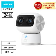 Anker Eufy Security Indoor Cam S350（屋内カメラ)【 ネットワークカメラ / ベビーモニター / ペット見…