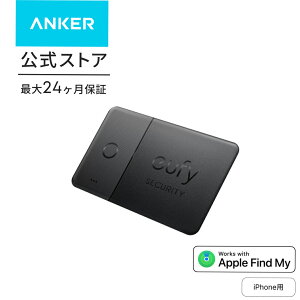�y33%OFF�N�[�|�� 7/31�܂ŁzAnker Eufy (���[�t�B) Security SmartTrack Card (iPhone�p) (�����h�~�g���b�J�[) �Ȃ������̂��A�����Ȃ� / �����h�~�^�O / �T���� / Apple�́u�T���v(iOS�[���̂�) / �X�}�z������