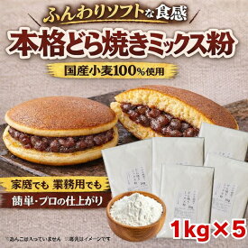 どら焼きの粉1kg×5 きのあん送料込み どら焼き 学園祭 お試し キノアン