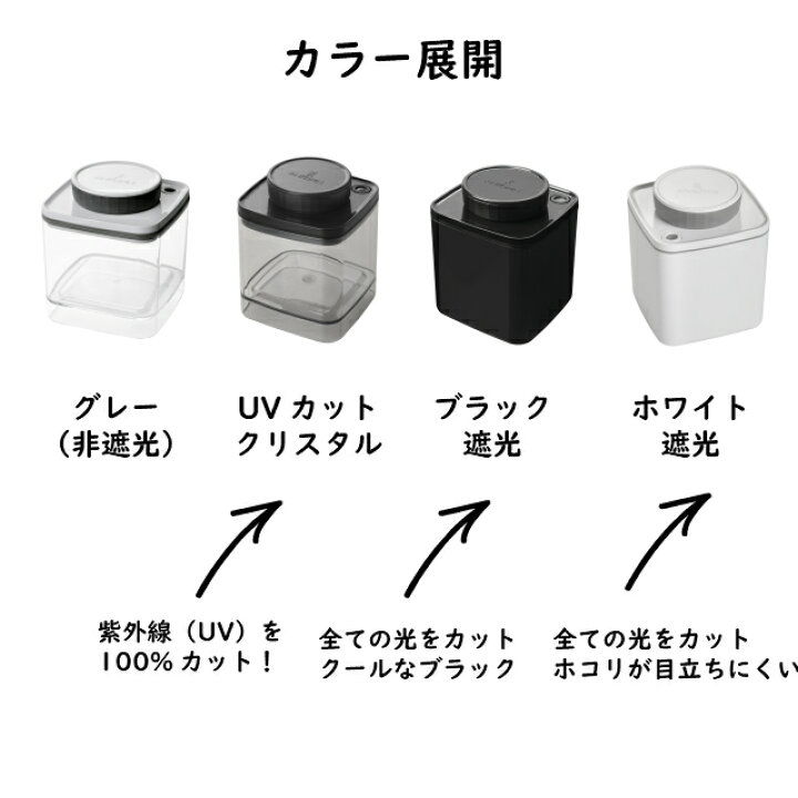 楽天市場】【期間限定15%オフ!】ANKOMN(アンコムン) 真空保存容器 ターンシール(ターンエヌシール) 0.6Lクリスタル 非遮光×1個(コーヒー豆約200g)真空密閉【ANKOMN公式店・アンコムン公式店】真空ストッカー : ANKOMNショップ 楽天市場店