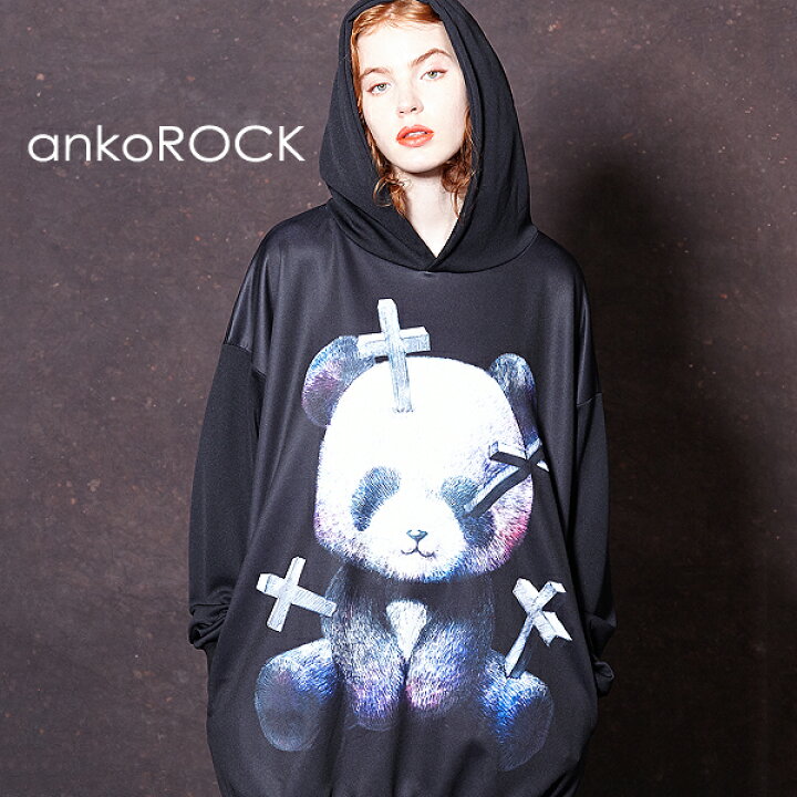 楽天市場】ankoROCK アンコロック トップス ロングスリーブ パーカー 
