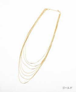 an meets zakka 5�A�`�F�[���l�b�N���X(90cm) / �����Y ���f�B�[�X ���j�Z�b�N�X �S�[���h �V���o�[ �K�����^ �V���v�� �����O �W���G���[
