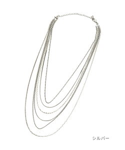 an meets zakka 6�A�h���[�v�~�b�N�X�`�F�[���l�b�N���X(50cm) / �����Y ���f�B�[�X ���j�Z�b�N�X �V���o�[ �S�[���h �K�����^ �d�˕t��