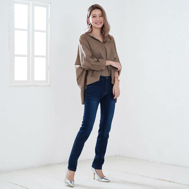 楽天市場 Sale セール スキニー デニム ストレッチデニムパンツ レディース スキニーパンツ レギンスパンツ ストレッチパンツ スキニーデニム レギパン タイト 美脚 ファッション プチプラ アンルル