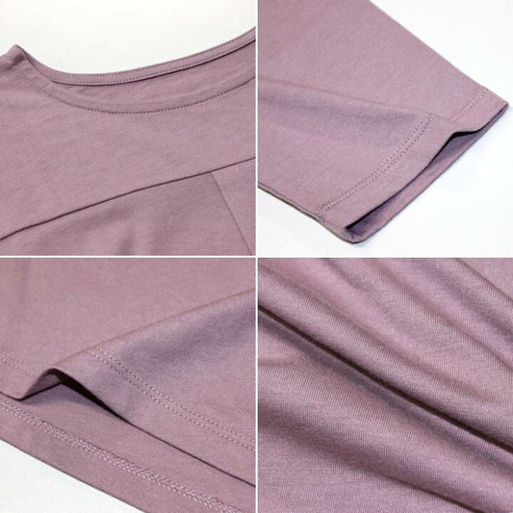 楽天市場 トップス プルオーバー カットソー 長袖 レディース ファッション 秋 冬 春 30代 40代 体型カバー ゆったり 大きいサイズ アシメ 変形デザイン アンルル