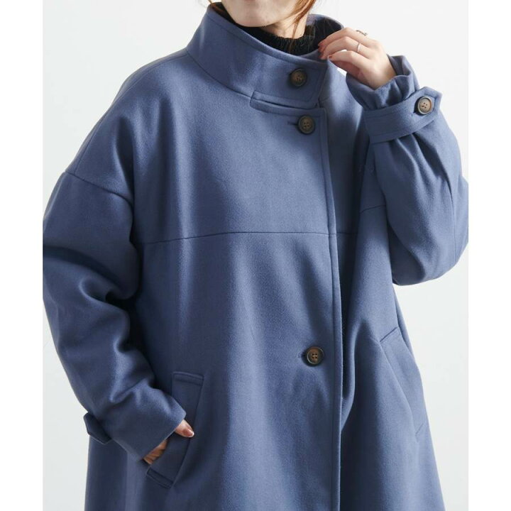 楽天市場】＼SALE60%OFF／ロングコート レディース スタンドカラー 