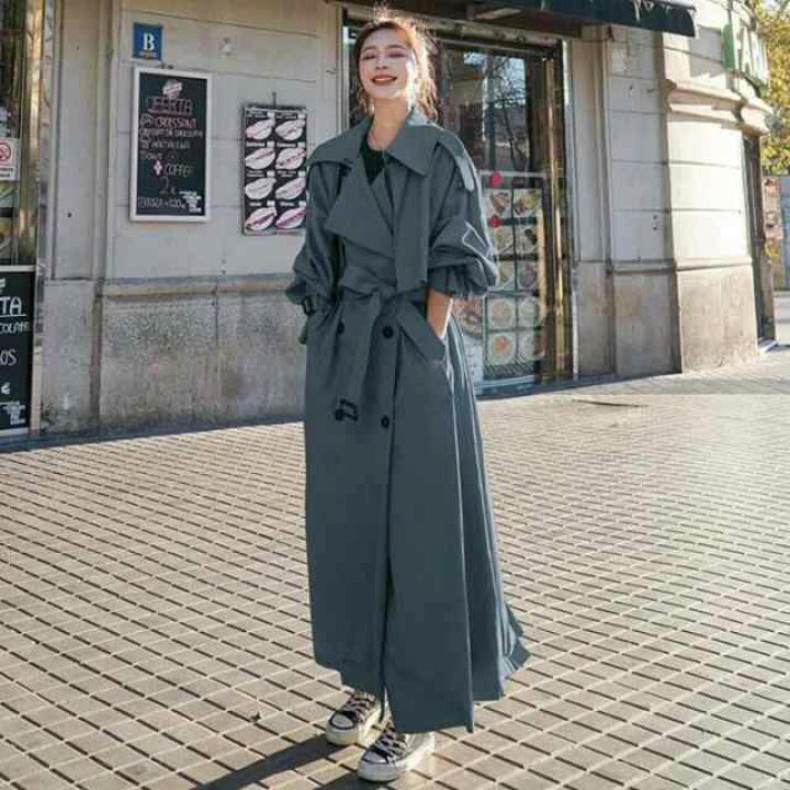 楽天市場】秋 トレンチコート レディース ロング丈 コート ロング  