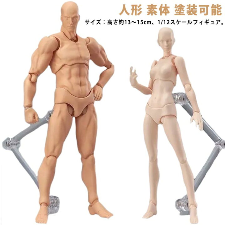 楽天市場】ボディちゃん 漫画 フィギュアーツ デッサン 素体 男性 お 