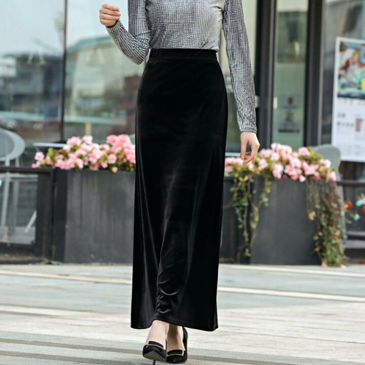 エトロ ベロア スカート 1円 本物 エトロ シルク混 ベルベット ベロア  