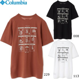 コロンビア Tシャツ メンズ 大きいサイズ COLUMBIA 半袖 ラピッドリッジ バックグラフィック TシャツII RAPID RIDGE BACK GRAPHIC TEE II AO2960 S～XLサイズ 2024春夏新作 送料無料(ネコポス便)
