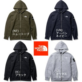 ザ ノースフェイス パーカー メンズ レディース 大きいサイズ S~XXL THE NORTH FACE スクエアロゴフルジップ Square Logo Full Zip NT62349 NT12335 正規品 あす楽対応 送料無料(中国,四国,九州除く)