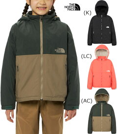 ノースフェイス キッズ アウター フリース裏地 ジャケット THE NORTH FACE マウンテンパーカー 防寒 撥水 子供用 トドラー キッズ コンパクトノマドジャケット 110 120 130 140 150 NPT72551 NPJ72551 2025秋冬新作 正規品 あす楽対応 送料無料(中国,四国,九州除く)