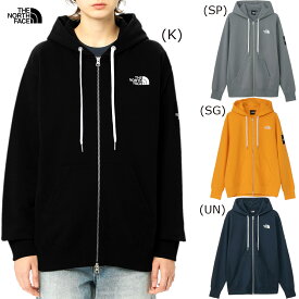 ザ ノースフェイス パーカー メンズ レディース 大きいサイズ S~XXL 裏毛 春夏物 THE NORTH FACE スクエアロゴフルジップ パーカー Square Logo Full Zip NT12335 正規品 あす楽対応 送料無料(中国,四国,九州除く)
