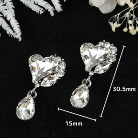 【公式】D．nail×Ayaka　Shinoharaプロデュース−ダイヤモンドコレクション−heart−ハート−シルバー