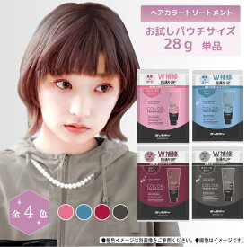 【公式ショップ】【第三世代】エブリ　カラートリートメント　お試しパウチサイズ(28g) (アンナドンナ EVERY ヘアカラー白髪 白髪染め セルフカラー 髪染め カラー剤 色落ち防止 髪色キープ)