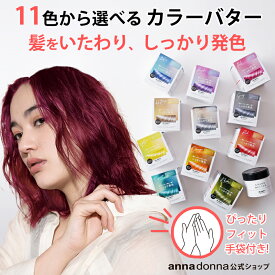 【公式ショップ】【送料無料】エブリ　カラーバター単品 (230g)選べる11色(アンナドンナ ヘアカラートリートメント アッシュ ピンク ブルー シルバー 青 クリア ヘアカラー トリートメント カラー セルフカラー 混ぜる カラー剤 カラーリング ブリーチ)