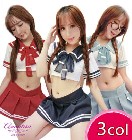 セーラー服 エロ 超過激 コスプレ 制服 コスチューム セーラー 女子高生 JK セクシー かわいい 半袖 ミニスカート 赤 コスプレ衣装 セット 透け エロい ハロウィン コスチューム イベント コンパニオン 過激 ハロウィン 大人 女性