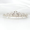 【ナチュラル花嫁】【低めのカチューシャティアラ】ウェディング ティアラ 結婚式 ウエディングパール 海外挙式 パーティー ブライダル tiara ティアラ パ...