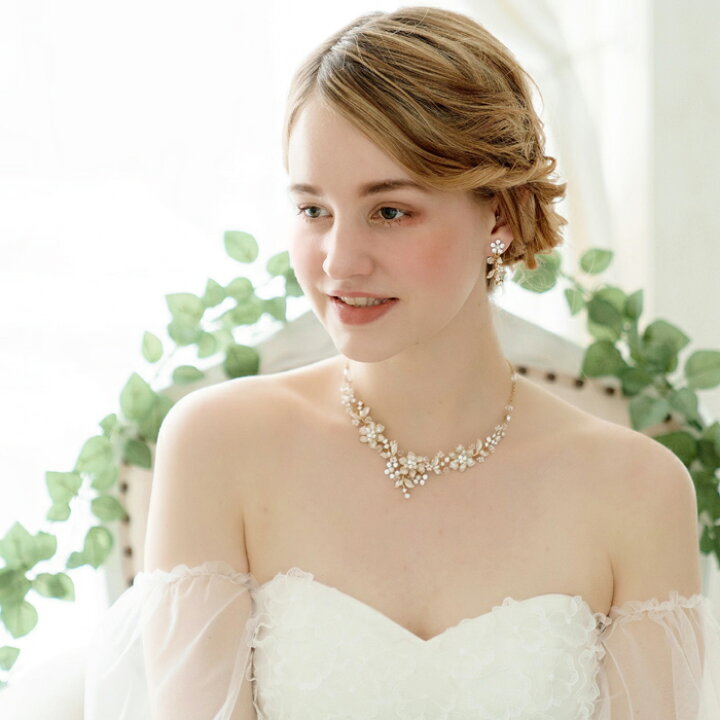 楽天市場 エレガントシルバーフラワー 小顔vラインネックレス 結婚式アクセサリー ネックレス 結婚式 ネックレス ウエディングネックレス ブライダル ネックレス ラインストーンネックレス パーティーネックレス 二次会 ブライダル Annan Wedding