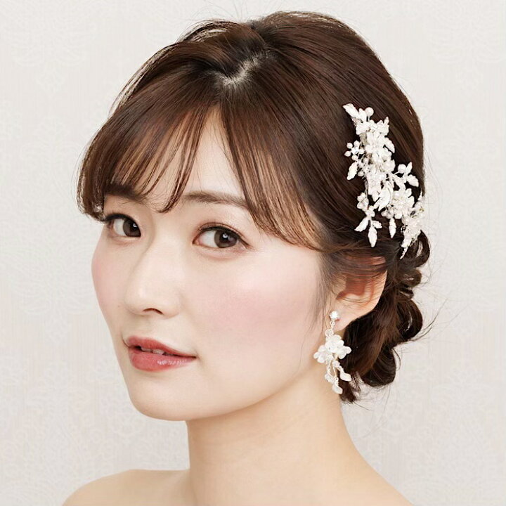 楽天市場】【ボタニカルヘッドアクセ】【品良しお花×パール】ヘッド 