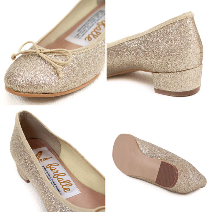 ポイント10倍 10 Offクーポン対象 3cmヒールグリッターバレエシューズ 日本製 Japan In Ff144l005a Made 3日 3週間前後でのお届け商品