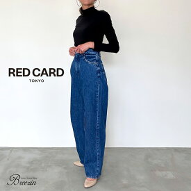 ポイント10倍＆10％offクーポン対象！【REDCARD/レッドカード】Dakota ダコタ ビッグストレート デニム トレートデニム 72343201