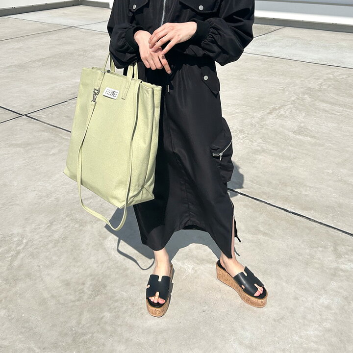 楽天市場】◇ MM6 メゾンマルジェラ ラージキャンバスショッピング  