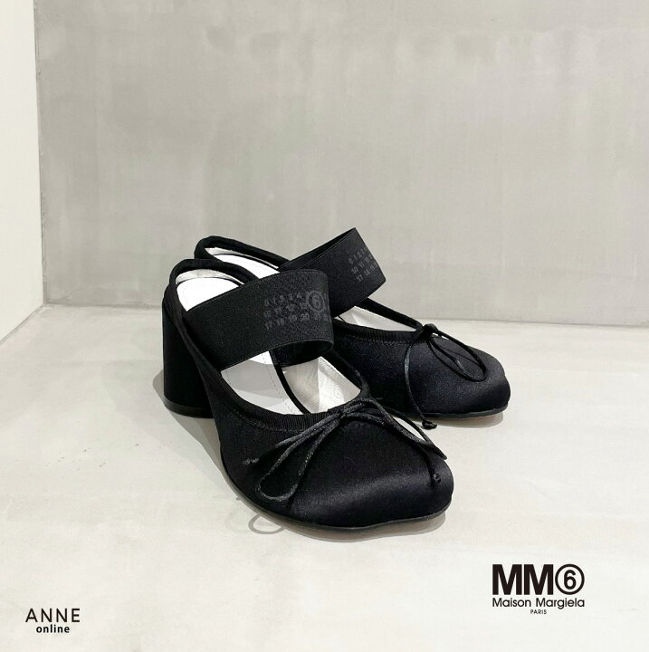 楽天市場】◇ MM6 メゾンマルジェラ リボンディテールミュール  
