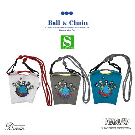 【Ball＆Chain/ボールアンドチェーン】PEANUT SPACE柄刺繍エコバッグ(S) 326203 Ball＆Chain正規販売店 PEANUTモデル ボールアンドチェーン ピーナッツ スヌーピー ECOバッグ