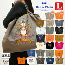 正規品 Ball＆Chain ボールアンドチェーン Lサイズ オリジナル HORSE 正規販売店 刺繍 バッグ ball&chain プレゼント 誕生日 おしゃれ 折りたたみ かわいい 2WAY A4 トート ショルダー 高級感 贈り物 馬 ウマ 蹄鉄 フラワーホース ツインホース キーキャリッジ 鍵 黒