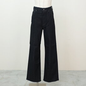 ◇ YANUK ヤヌーク LILITH リリス │ ストレート デニム デニムパンツ おしゃれ カジュアル ゆったり レディース 太め ワイドシルエット 速乾性 軽量 ストレッチ きれいめ オフィス ワンウォッシュ インディゴ