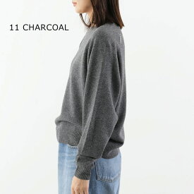 ◇ ANTHOM アントム ヤク×メリノウール TOPS │ ニット メリノウール ヤク リラックスシルエット レディース クルーネック ドロップショルダー