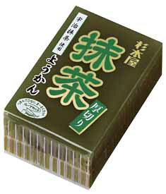【送料無料】杉本屋製菓　厚切りようかん 抹茶　150g（20個入×1ケース）【賞味期限：2025.01.31】