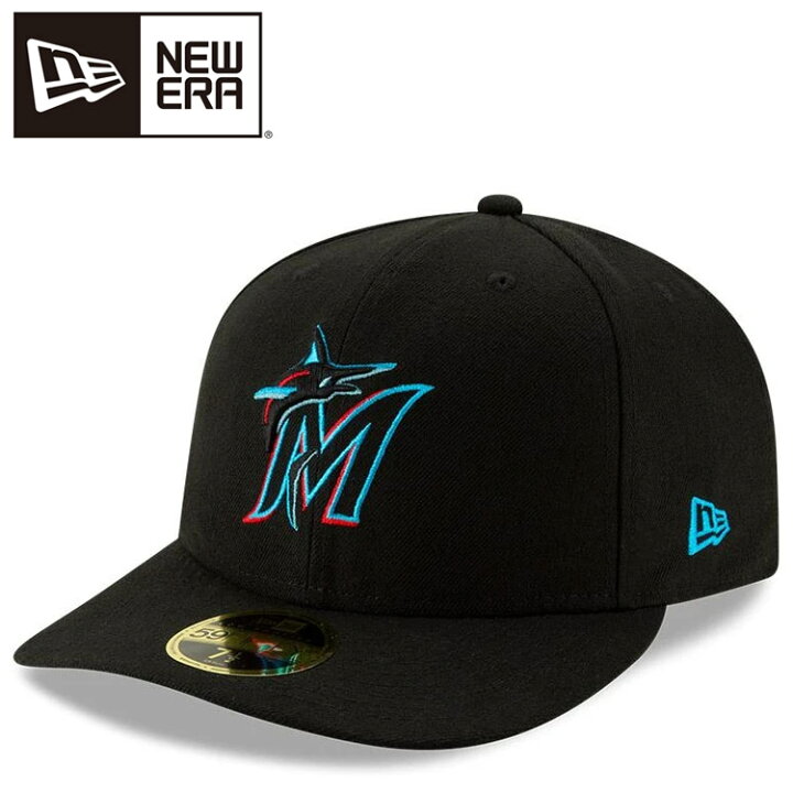 楽天市場 ニューエラ Lp 59fifty Mlbオンフィールド マイアミ マーリンズ ゲーム アネックススポーツ