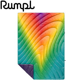 【ポイント10倍】 Rumpl(ランプル) ORIGINAL PUFFY BLANKET(オリジナル パフィー ブランケット) RAINBOW PRISM