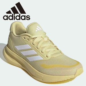 アディダス ランファルコン 5 W JI3974 レディース ランニング スポーツ シューズ スニーカー adidas Runfalcon 5 W パウダーイエロー フットウェアホワイト NKE46 2025 ksn