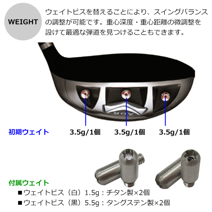 アキラプロダクツ フェアウェイウッド 4本セット アキラプロダクツ フェアウェイウッド 4本セット