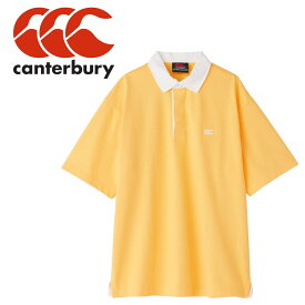 メール便配送 カンタベリー S/S SOLID COLOR RUGBY JERSEY RA34134-54 メンズ