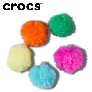 ���[���֔z�� �N���b�N�X crocs �W�r�b�c 80s Neon Puff Ball 5 Pack 80s �l�I�� �p�t �{�[�� 5 �p�b�N 10012131