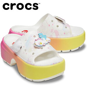クリアランス 返品不可 crocs クロックス Care Bears Stomp Slide 210108-100 メンズ レディース サンダル