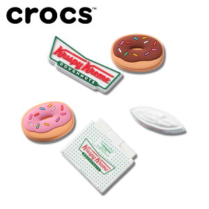 [֔z NbNX crocs Wrbc Krispy Kreme X Crocs 5 Pack Jibbitz 10016432 ANZT[