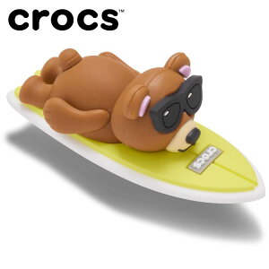 �y���|�C���g�o�b�N��MAX3,500�~OFF�N�[�|�����s��!!�L������:5/19(��)10:00�`5/20(��)23:59���z���[���֔z�� �N���b�N�X crocs �W�r�b�c 3D Surfing Bear 10018484 �A�N�Z�T���[