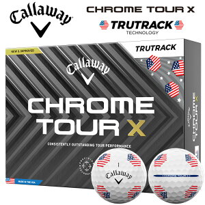 キャロウェイ クロムツアーX USA トゥルートラック ゴルフボール 1ダース 12球入り 2025モデル日本正規品