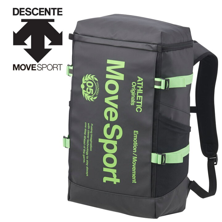 【1,000円OFFクーポン発行中】 デサント DESCENTE メンズ レディース スポーツ バックパック リュック スクエアバッグ30 ST5SBP30U 【2025SS】