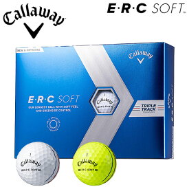 キャロウェイ ゴルフ ERC ソフト ゴルフボール 1ダース(12球入り) 2023モデル