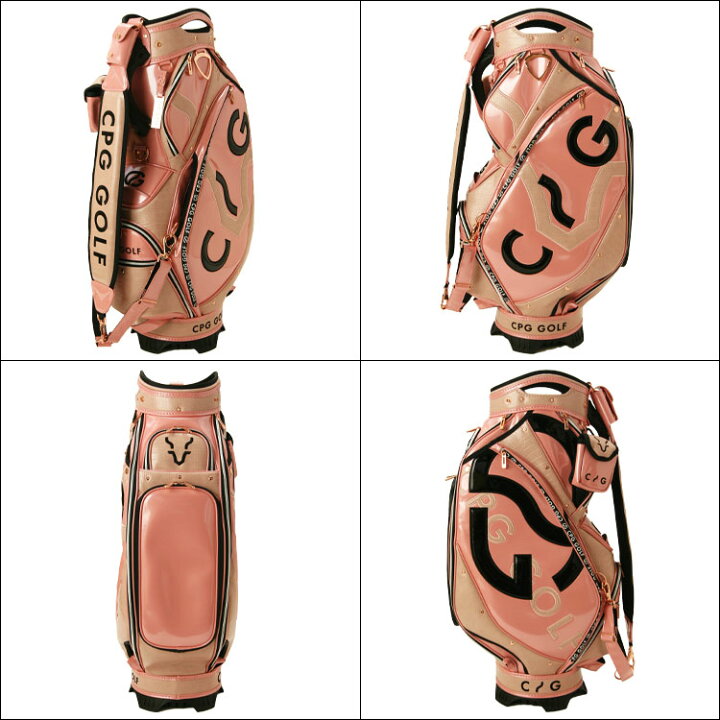 楽天市場】CPG GOLF エナメル コンビ キャディバッグ 9.5型 ENAMEL 
