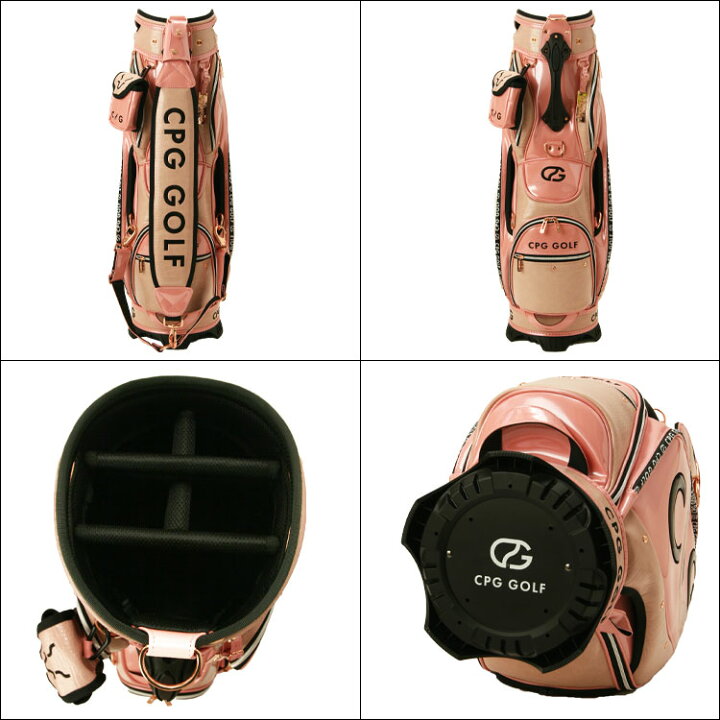 楽天市場】CPG GOLF エナメル コンビ キャディバッグ 9.5型 ENAMEL 