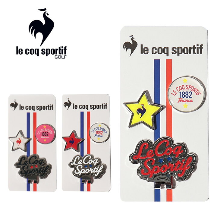 楽天市場 メール便配送 ルコックゴルフ 選べるマーク2個付きゴルフマーカー レディース Qqctjx50 アネックススポーツ